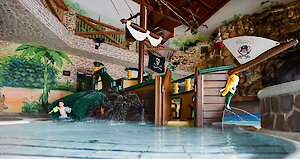 Badespaß in der Piratenwelt im Kinder- und Familienhotel Ulrichshof